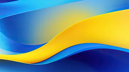 Blue Wave Harmony - free space wallpaper 2560×1440