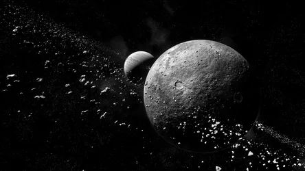 Celestial Remnants: A Planet Lost Among the Stars - free space wallpaper 3200×1800