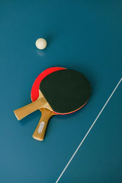 Table Tennis Dream in Blue - free space wallpaper 4000×6000