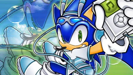Jet the Hawk in Blue Armor with Technology Theme - free gaming wallpaper 2048×1152