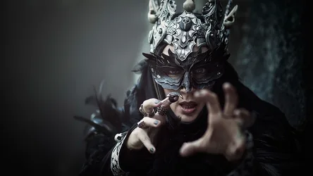 Ornate Masked Figure in Gothic Theatrical Costume - free people & portraits wallpaper 1920×1080