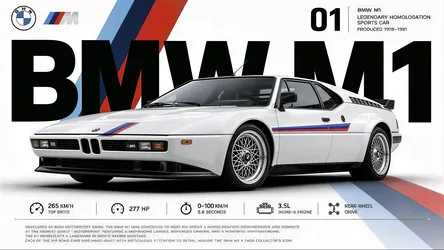 BMW M1 Legendary Homologation Sports Car 1508-1981 - free cars & vehicles wallpaper 5120×2883