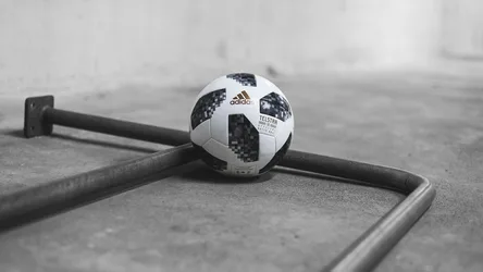 Adidas Telstar Soccer Ball on Goal Post - free wallpaper 1920×1080