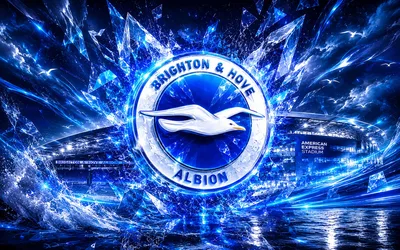 Brighton & Hove Albion Football Club Logo Wallpaper - free sports wallpaper 3840×2400