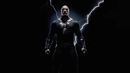 Muscular Man in Dark Outfit With Lightning Storm - free movies & tv wallpaper 5120×2880