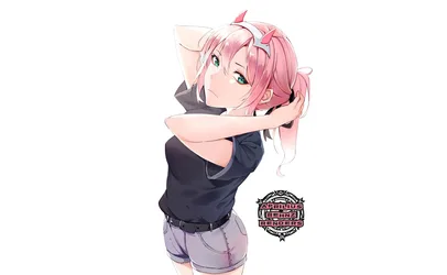 Anime Girl with Pink Hair in Casual Outfit - free wallpaper 1950×1200