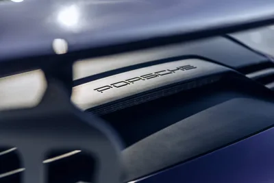 Porsche Engine Cover Detail with Sunlight Reflection - free cars & vehicles wallpaper 6720×4480