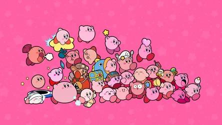 Kirby's Pink Dream: Crystal Shards Collection - free gaming wallpaper 3840×2160