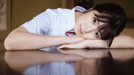 Young Woman Resting on Reflective Surface - free people & portraits wallpaper 4096×2302