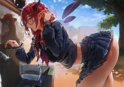 IRyS from Hololive Enjoying a Sunny Day - free anime wallpaper 4093×2894