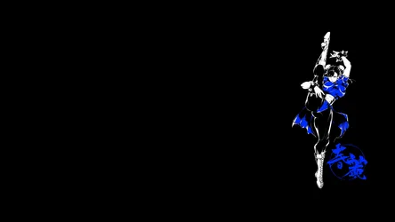 Chun-Li of Street Fighter in Blue Combat Attire - free anime wallpaper 4480×2520