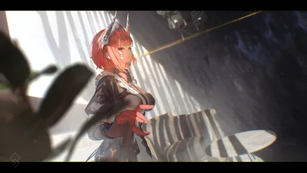 Hilda in Dappled Sunlight - free anime wallpaper 4096×2304