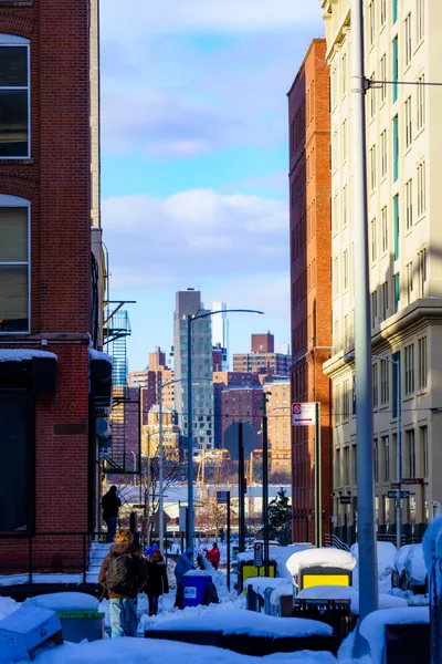 Winter in Brooklyn, New York City - free architecture wallpaper 3939×5909