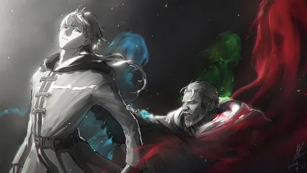 Rudeus Greyrat of Mushoku Tensei in Ethereal Robes - free anime wallpaper 3840×2160
