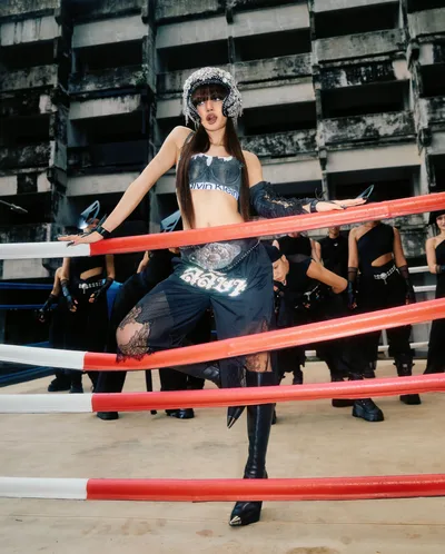 Lalisa Manobal in Boxing Ring Photoshoot - free photography wallpaper 5120×6373