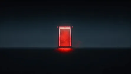 Control Resonant Red Door in Darkness - free dark wallpaper 2560×1440