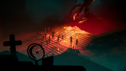 Burning Daylight Ritual at the Pyramid - free gaming wallpaper 1920×1080