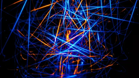 Neon Light Streaks Abstract Glow - free abstract wallpaper 5460×3072