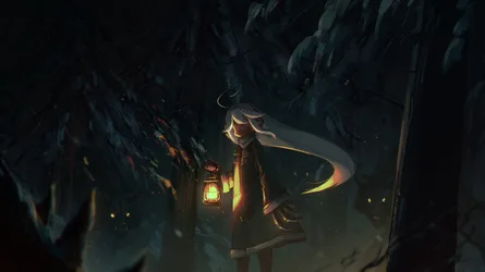 Guide Through the Dark Forest - free wallpaper 2500×1404