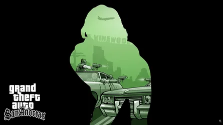 Grand Theft Auto San Andreas Street Warfare - free gaming wallpaper 2559×1439