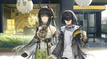 Endministrator and Zhuang Fangyi of Arknights Endfield - free wallpaper 2700×1496