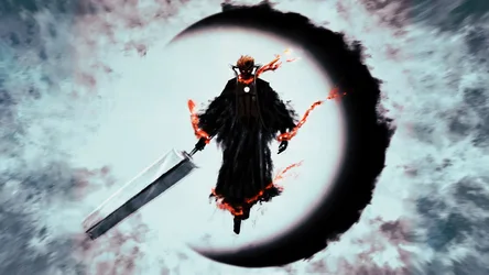 Ichigo Kurosaki Bleach Sword Moon Power - free wallpaper 3840×2160