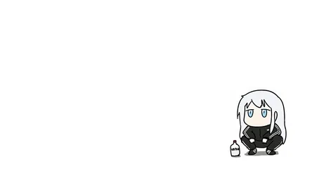 Gopnik Girl With Vodka Bottle - free anime wallpaper 3840×2160
