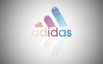 Adidas Colorful Logo Minimalist Design - free art & design wallpaper 4000×2500