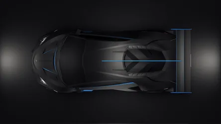 Top-Down View of Black Sports Car with Blue Accents - free cars & vehicles wallpaper 1920×1080
