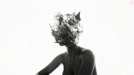Fragmented Mind Cyberpunk Abstract Portrait - free abstract wallpaper 3840×2160