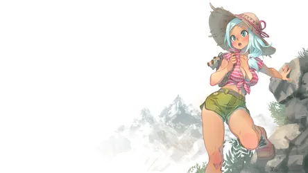 Mountain Hiker Adventure - free wallpaper 3840×2160