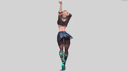 Gwen Stacy Victorious Pose - free wallpaper 11512×6476
