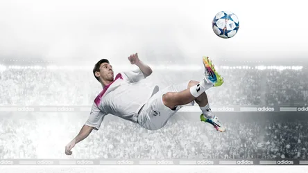 Soccer Player Performing Overhead Kick in Stadium - free people & portraits wallpaper 2560×1440