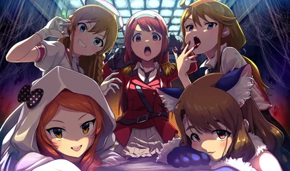 THE iDOLM@STER Million Live Nurses Halloween Party - free anime wallpaper 2201×1303
