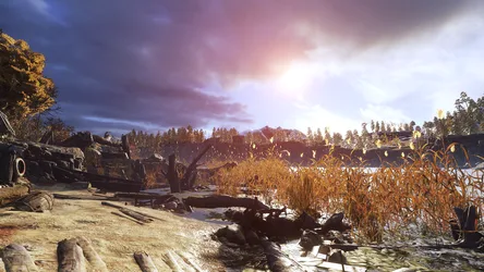 Metro Exodus Apocalyptic River Landscape - free gaming wallpaper 1920×1080