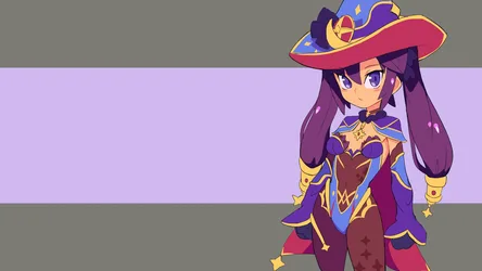 Mona the Astrologer from Genshin Impact - free anime wallpaper 3840×2160