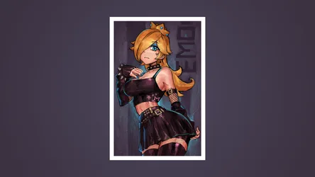 Rosalina Gothic Style - free wallpaper 5760×3240