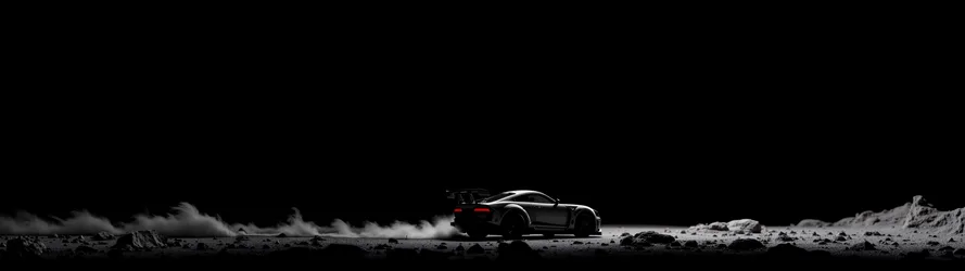 Midnight Drift Across the Moon - free cars & vehicles wallpaper 7680×2160