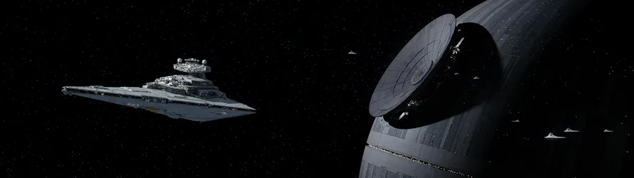 Star Wars Imperial Fleet in Space - free space wallpaper 3840×1080