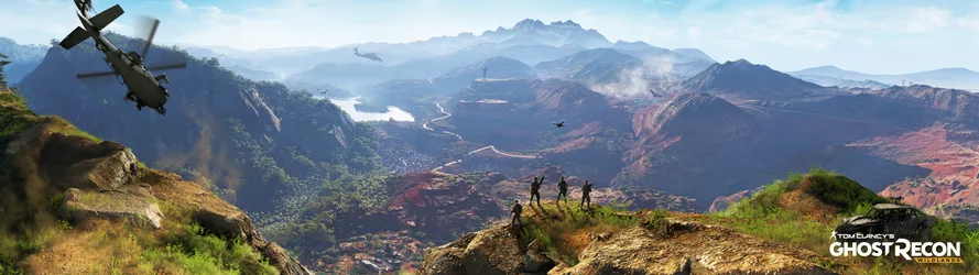 Ghost Recon Wildlands Mountain Operations - free gaming wallpaper 7680×2160