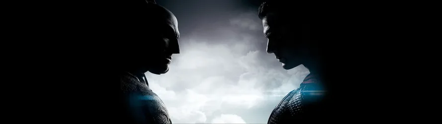 Batman vs Superman Dawn of Justice Confrontation - free wallpaper 3840×1080