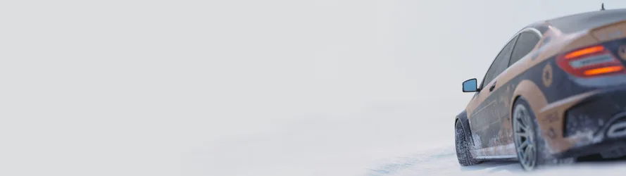 Forza Horizon 3 Mercedes-Benz in Winter Snow - free cars & vehicles wallpaper 3840×1080