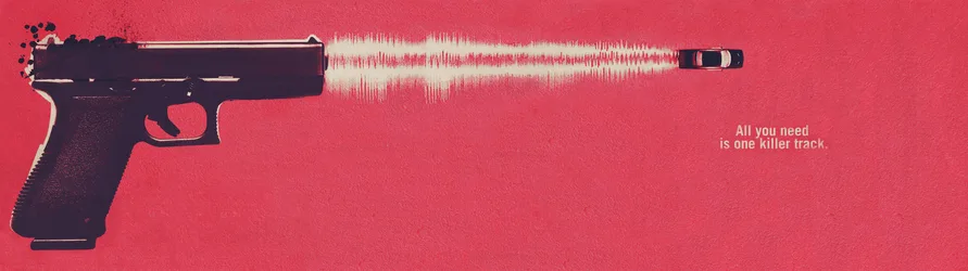 Baby Driver Killer Track Minimalist Poster - free wallpaper 3849×1080