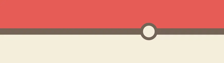 Pokémon Poké Ball Minimalist Dual Monitor Wallpaper - free wallpaper 3840×1080