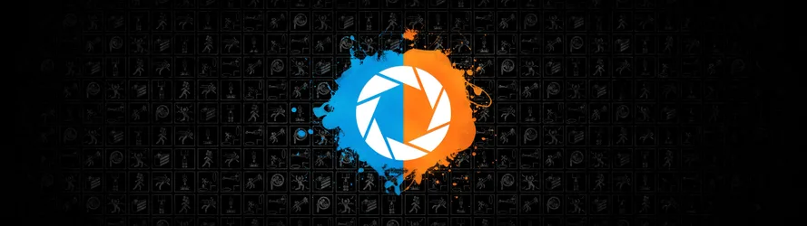 Portal 2 Dual Monitor Wallpaper - free wallpaper 3840×1080