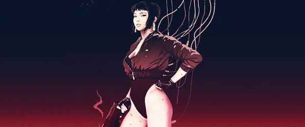 Motoko Kusanagi Ghost in the Shell Armed and Ready - free anime wallpaper 3440×1440