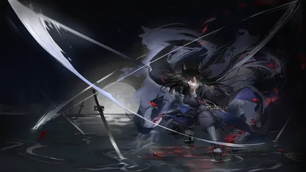 Saga of Arknights the Shinobi Samurai - free wallpaper 2560×1440