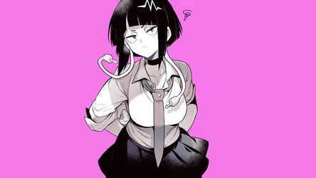 Jirō Kyōka from My Hero Academia in School Uniform - free anime wallpaper 2560×1440