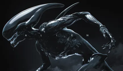 Xenomorph Alien Creature Design Study - free wallpaper 3840×2215