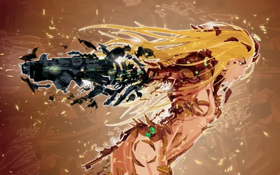Samus Aran in Power Armor with Cannon - free wallpaper 1920×1200